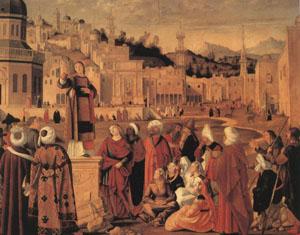 Vittore Carpaccio Stephen Preaching at Jerusalem (mk05) oil painting picture